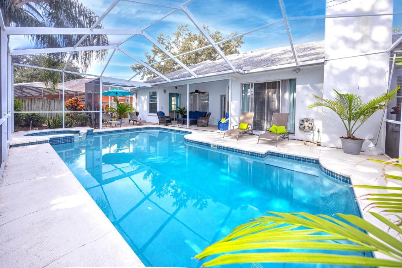 Palm Harbor Paradise - Lovely Home With Pool & Hot Tub Экстерьер фото